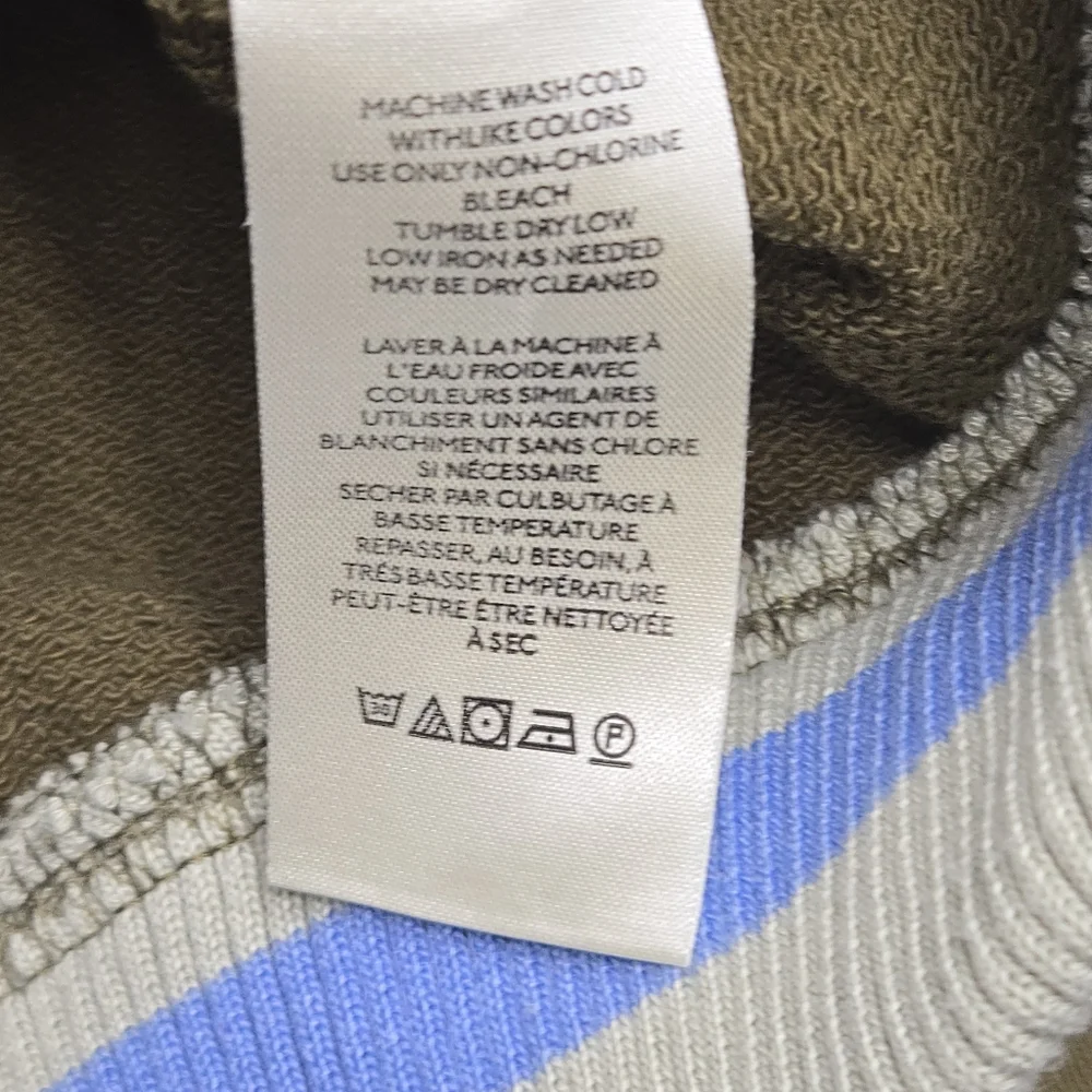 Free People Rio Sweatshirt Seaweed Green‎ Combo